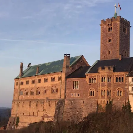 Zentral Gelegenes Apartment Am Fusse Der Wartburg Eisenach Buitenkant foto